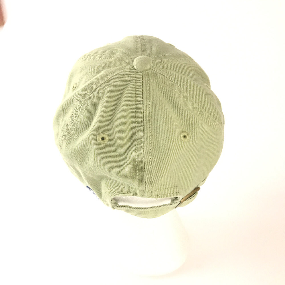 Life Is Good rectangle patch hat light green cott… - image 4