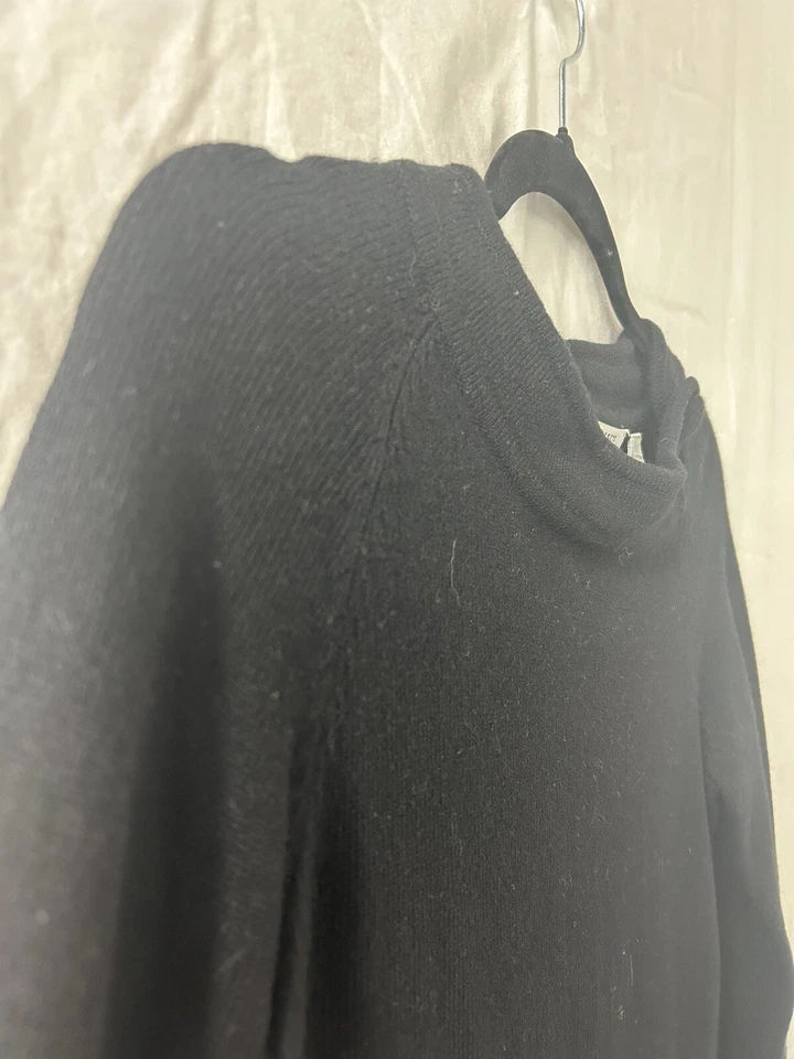 Suéter Pullover Barneys New York Mujer Negro Cachemira Talla S Cápsula Clásica Foto 4 de 4