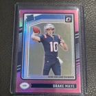 2024 Panini Donruss Optic - Rated Rookie Drake Maye #229 Pink Prizm (RC)