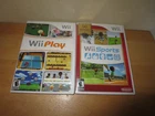 Wii Sports (Nintendo Selects, 2006) & Wii Play Game Complete In Box (CIB) Good