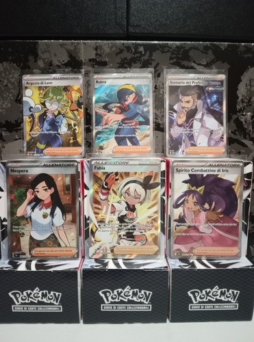 Vari Pokemon Lotto Full Art Allenatori Set Vari Pokémon TCG Ita | eBay