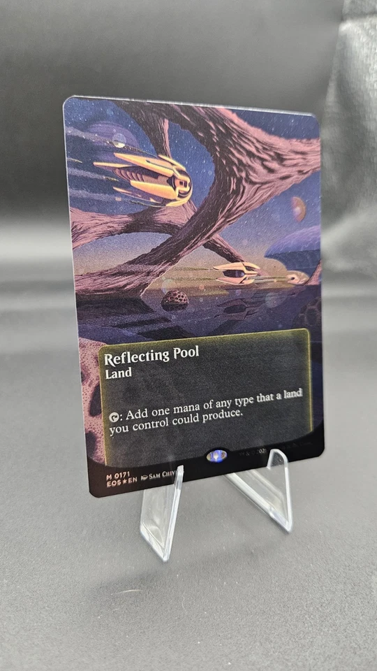 Reflecting Pool (0171) (Borderless) (Galaxy Foil) Edge of Eternities: Stellar... - Image 2 of 3