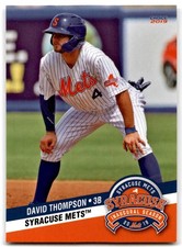 2019 Choice Syracuse Mets David Thompson #28
