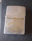Vintage 1959 Zippo Lighter 5 Barrel 16 Hole Central Banana Flint Mi