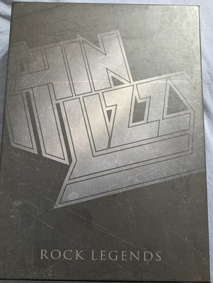 Thin Lizzy - Rock Legends 5CD + DVD Box Set 2020 VG+ Remastered Like New