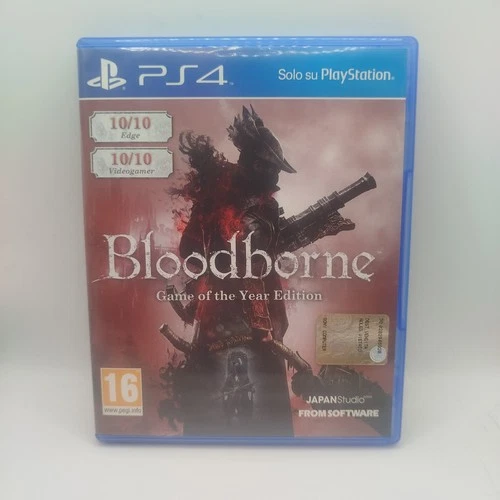 Bloodborne Game for ps4 Sony Playstation 4 Italian Pal Complete Mint
