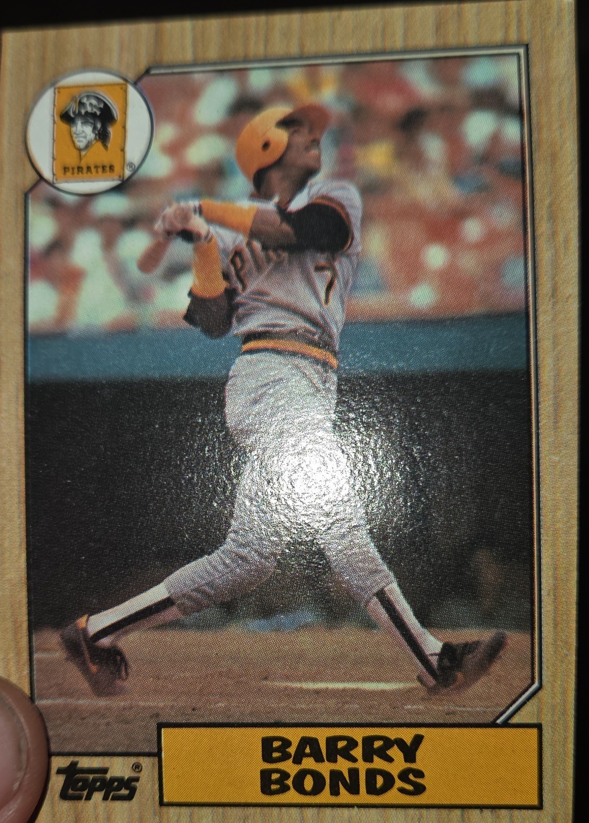 1987 Topps - Barry Bonds #320 Tiffany (RC)
