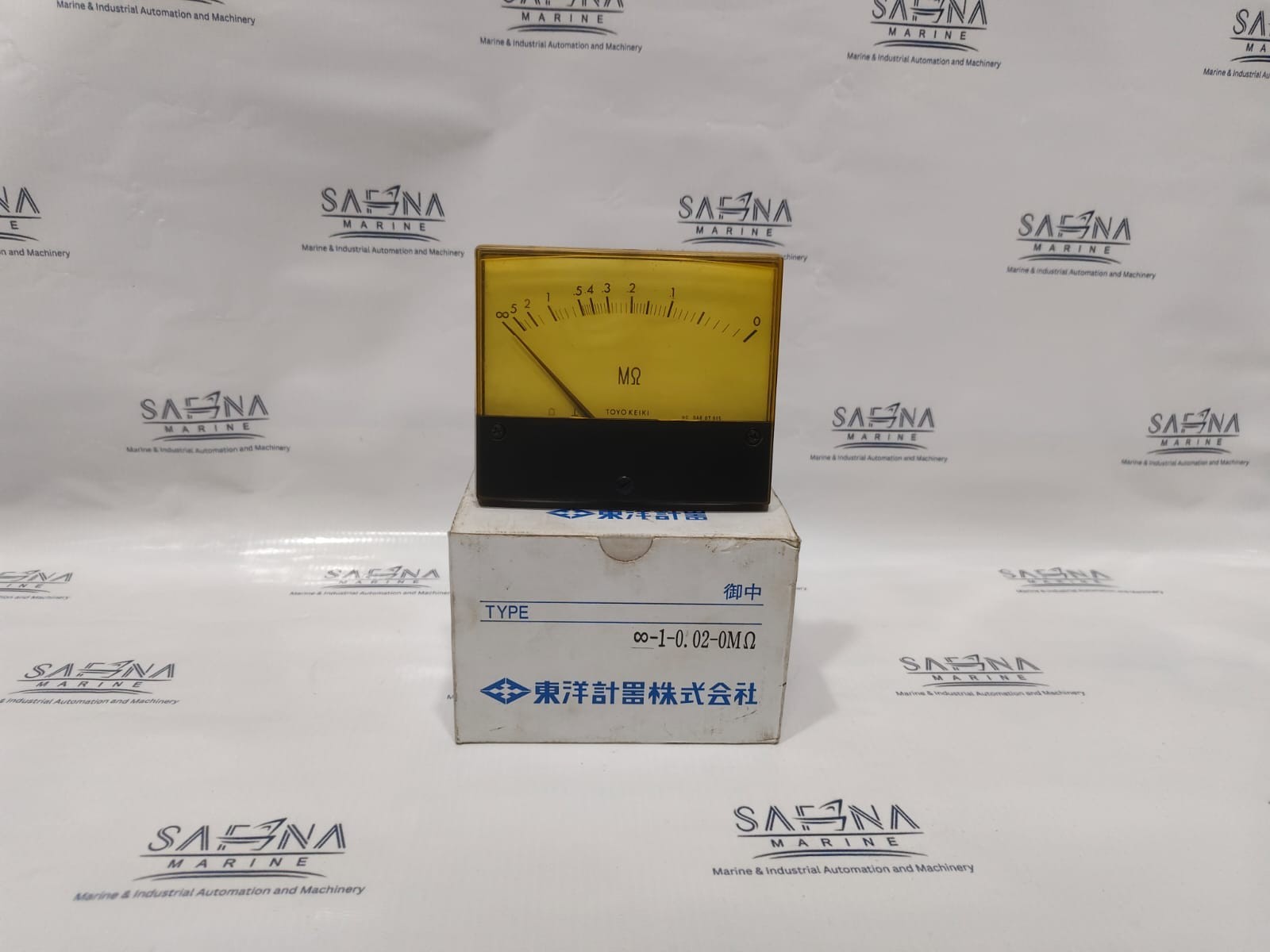 Toyo Keiki DCF-12N Analog Megohm Meter Insulation Resistance Tester Switchboard