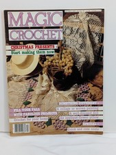 Magic Crochet Magazine October 1985 Number 38 - Christmas Presents Doll Patterns