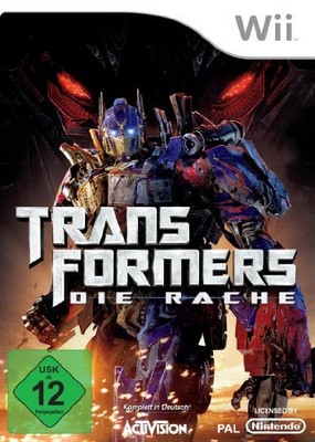 Nintendo Wii - Transformers 2: Die Rache / Revenge of the Fallen DE CD mit Anl.