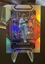 2022 Panini Select - Diamond Level Ranger Suarez #280 Holo Silver Prizm