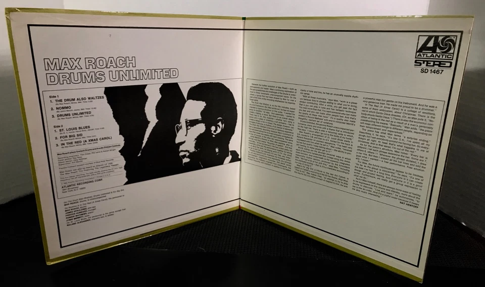 MAX ROACH Drums Unlimited LP ATLANTIC SD 1467 STEREO 1966 Jazz HUBBARD Foto 3 de 3