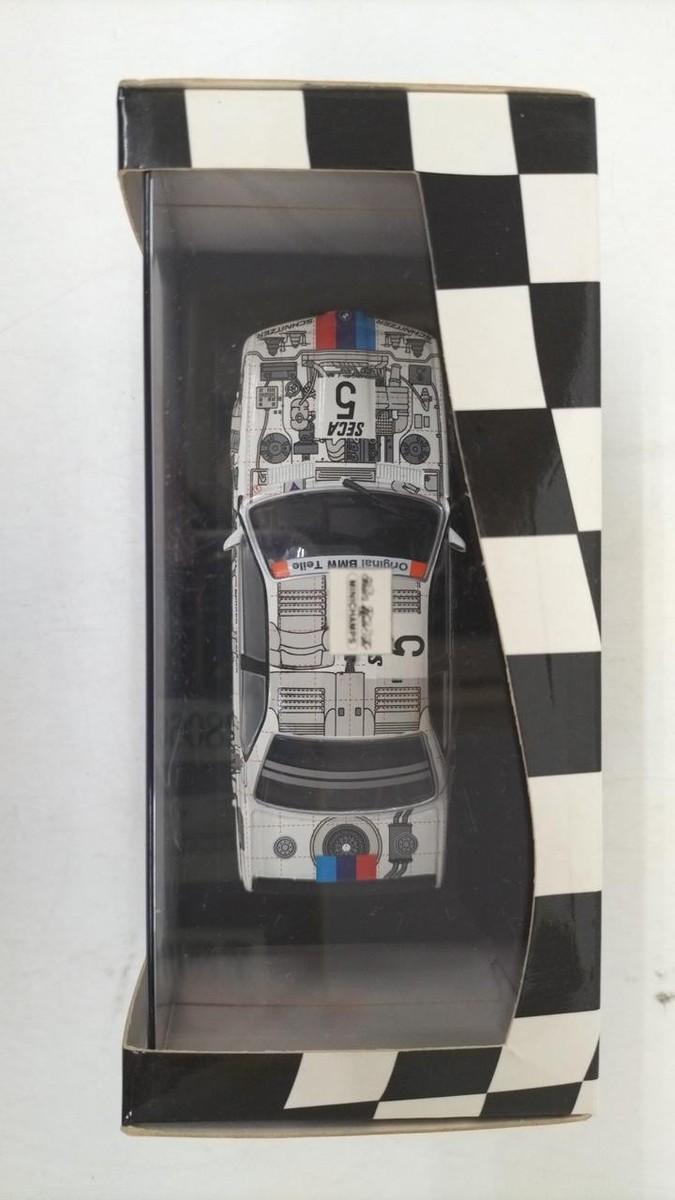 ミニカー 1/43 BMW 635CSi SPA1984 Mini Car】MINICHAMPS 1/43 SPA 1984 BMW 635 CSI Used good