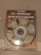 DIAMABRUSH Wood Deck and Wood Siding Restore Tool 4-1/2 in. Brand New
