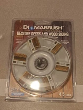 DIAMABRUSH Wood Deck and Wood Siding Restore Tool 4-1/2 in. Brand New