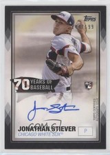 2021 Topps 70 Years of Baseball Series 2 Black 144/199 Jonathan Stiever Auto 3q5