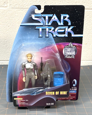 Star Trek Starfleet Command Seven Of Nine 1999 Playmates Target Exclusive - New