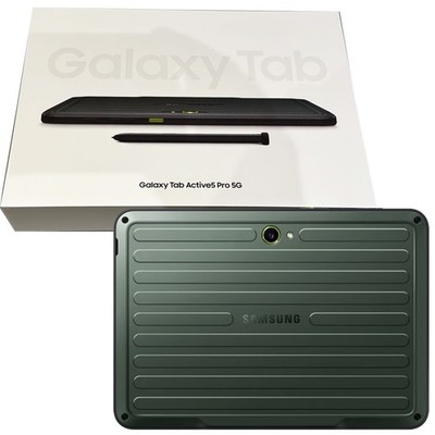 Samsung Galaxy Tab Active5 Pro (10'', 5G) SM-X356B 128GB 6GB RAM Rugged (Grün)