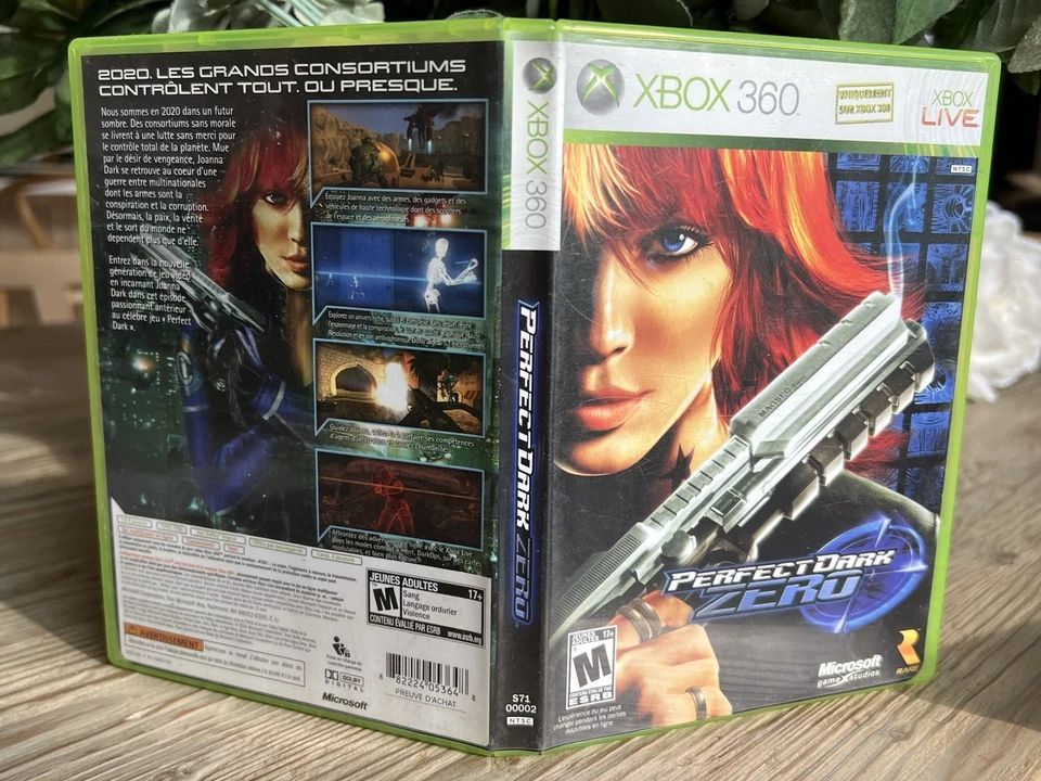 Perfect Dark Zero - Microsoft Xbox 360 - CIB complete In Box - Image 2 of 4