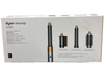 Dyson Airwrap シルバー/ブラウン Dyson Airwrap Origin Multi Styler 1.2” Barrel 3-in-1 No Heat