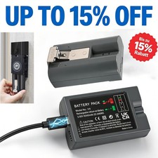 2-Pack 6040mAh V4 Battery For Ring Video Doorbell 2/3/4/3 W/ Charging cable