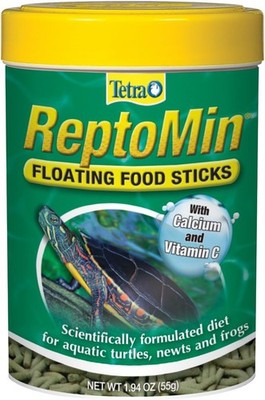 Tetra ReptoMin Floating Food Sticks for Turtles Newts Frogs 1.94oz