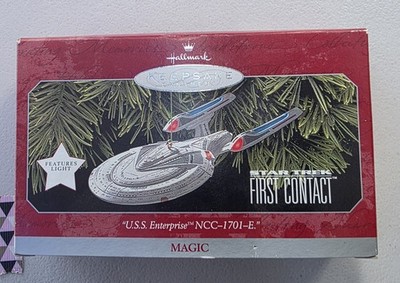 1998 Star Trek First Contact USS Enterprise NCC-1701-E Magic ornament