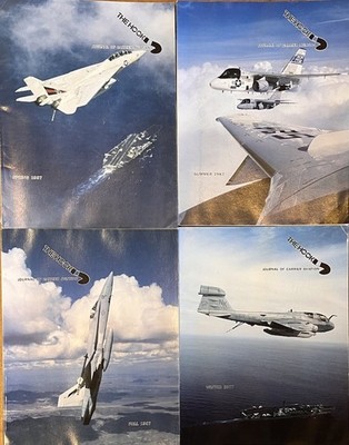 The Hook Journal Of Carrier Aviation 1987 4 Issue Lot Spring Summer Fall Winter