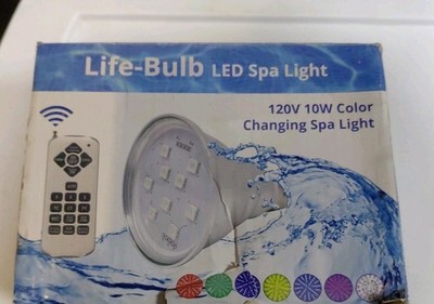 Life-bulb LED Color Changing Spa Light W/remote