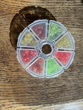 Multicolor Plastic Egg Fishing Bait Assortment for Trout Salmon Freshwater