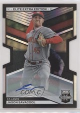 2023 Panini Elite Extra Edition Signatures Die-Cut /399 Jason Savacool Auto 6o3