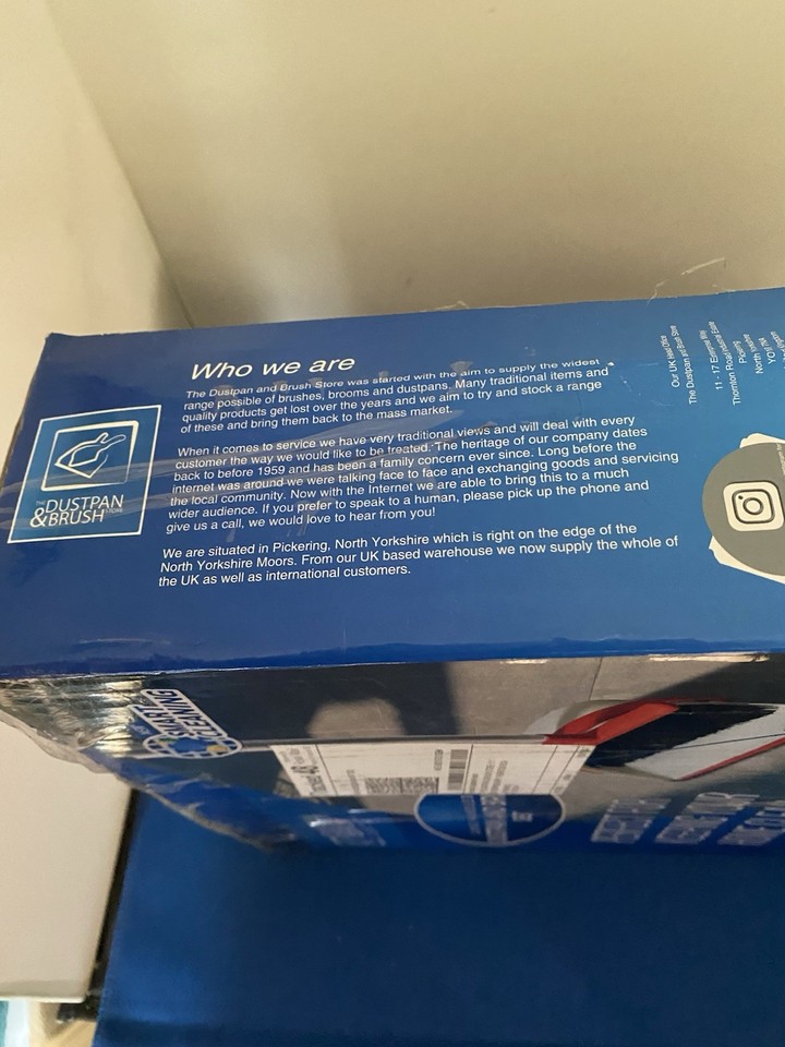 Long Handled Dustpan And Brush Set White From The Dustpan And Brush ...