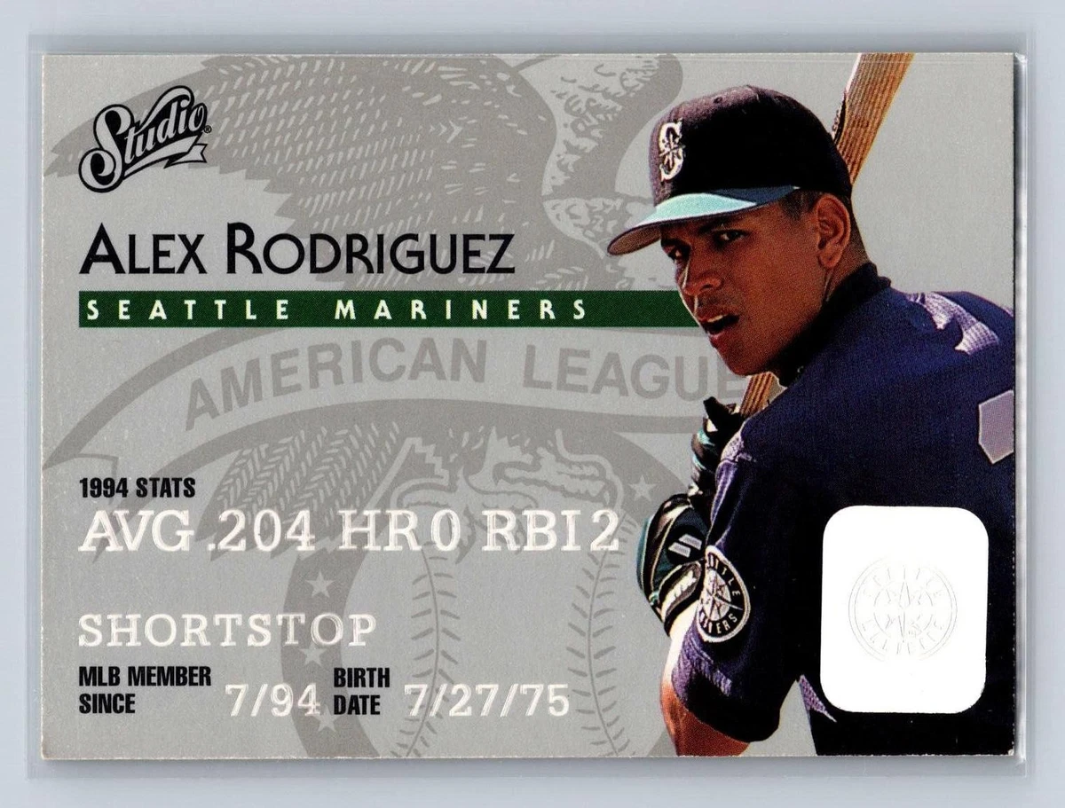 1995 Studio - Alex Rodriguez #18 for sale | eBay