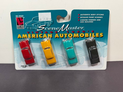 Life Like Trains Scene Master Vintage Años 50 AMERICAN AUTOMOBILES 1657 Escala HO | Zustand: New