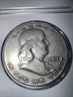 1957-D 50C Franklin Half Dollar