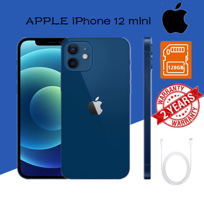 NEU Apple iPhone 12 mini - 128GB - Blau (Ohne Simlock) (Dual-SIM) Versiegelte
