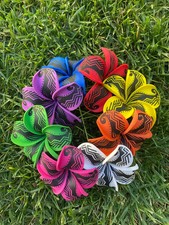 Hawaiian Design Plumeria Multicolored Tropical Hair Pick Accessory Beach Luau
