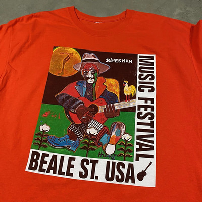 Beale Street Music Festival Blues Memphis T Shirt Full Size S-5XL