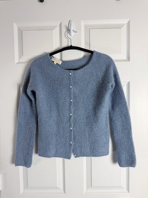Sézane Gaspard Cardigan Blue Xs Button Down Sweater