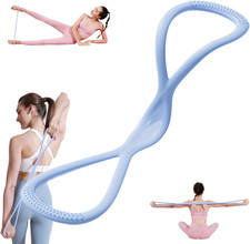 Resistance Bands, Figure 8 Exercise Bands for Women Men, Arm Back Elastic Rope f