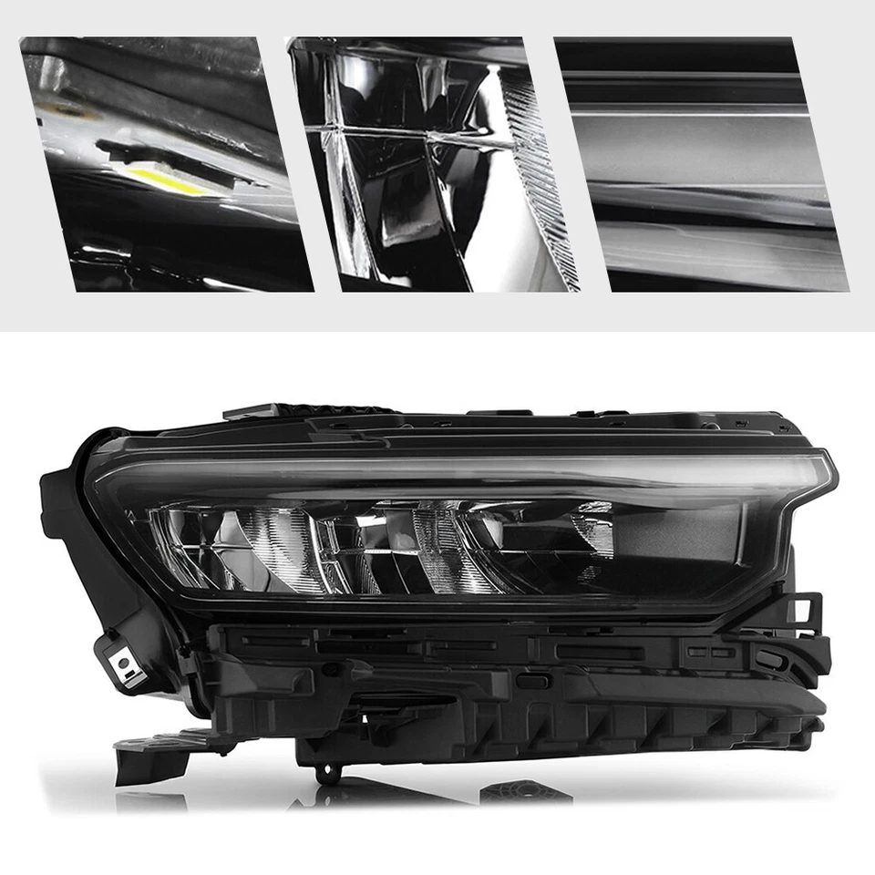 For 2021-2024 Jeep Grand Cherokee L Full LED Headlight w/Animation Right Side Foto 4 de 4