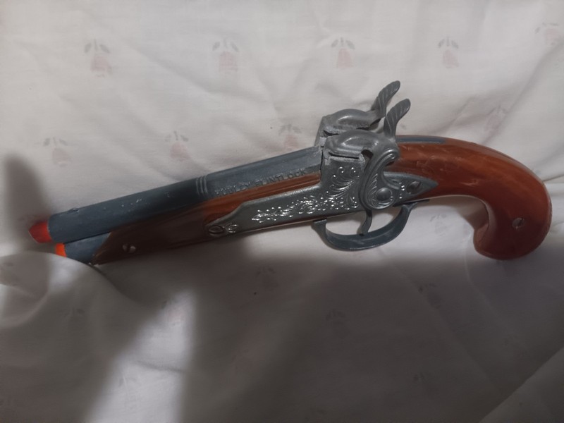 Vintage Hubley Flintlock Cap Gun Toy 1950s