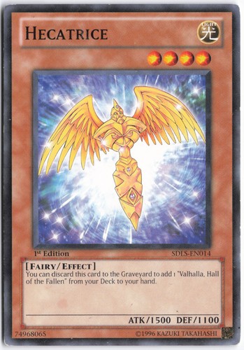 Hecatrice SDLS-EN014 YuGiOh Structure Deck: Lost Sanctuary card