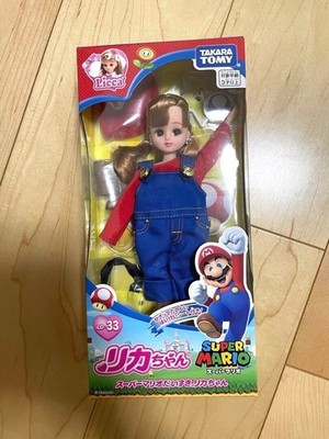 Takara Tomy Licca Chan Super Mario Bros Puppe Nintendo Japan 2023 Actionfigur