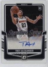 2024-25 Panini Donruss Optic Signature Series Trey Alexander #SS-ALX Auto 0z9n