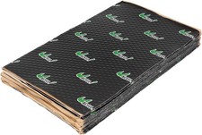 Car Sound Deadener 17pc 80mil 18sqft Self-Adhesive Butyl Heat  Noise Insulation