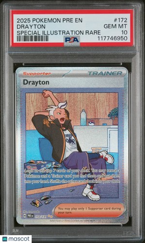Drayton graded PSA 10 for sale on eBay