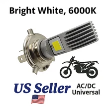 🌟Pro Series Hi/Lo LED AC/DC Light Bulb for KTM 520/525 Series 2000–2007 ⬆️Visib