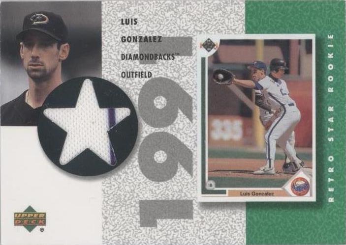 2002 Upper Deck Authentics - Luis Gonzalez #SR-LG - 1 of 1
