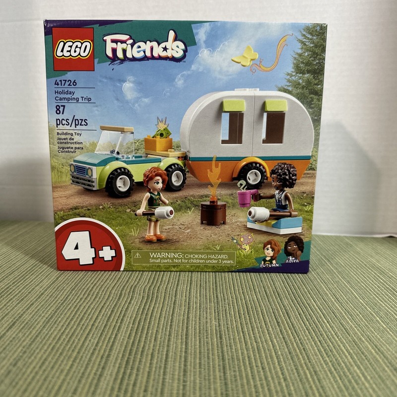 LEGO Friends Holiday Camping Trip 41726, Toy Caravan with Medium, Multi-color 